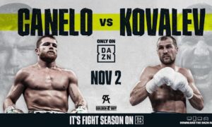 Canelo vs Kovalev Nov 2 WBO Title